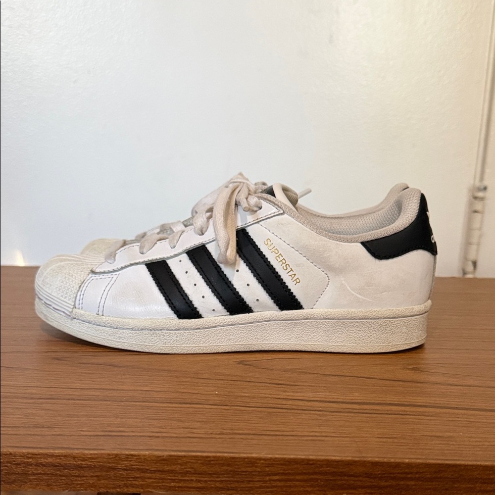 adidas Superstar White Black Sneakers